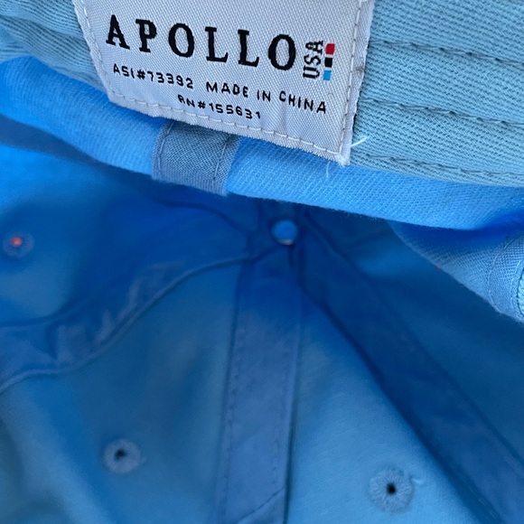 APOLLO USA Banza Embroidered PIZZA Motif Adjustable BASEBALL CAP O/S - Picture 3 of 8